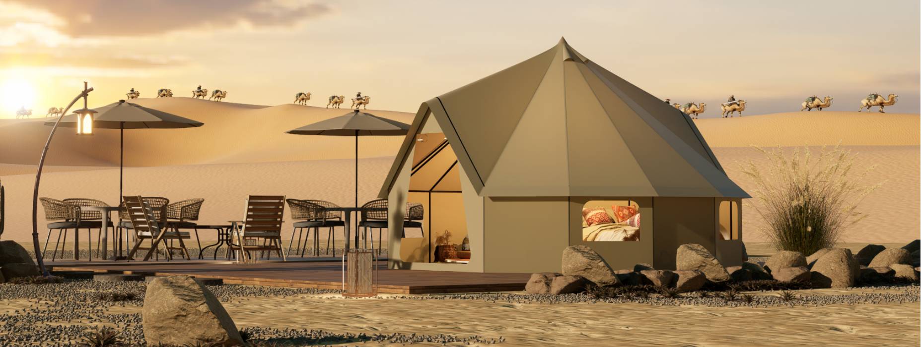 德宏露营酒店帐篷产品